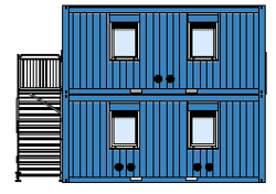 Eventcontainer – Aufbau aus 4 Container - Bild 2