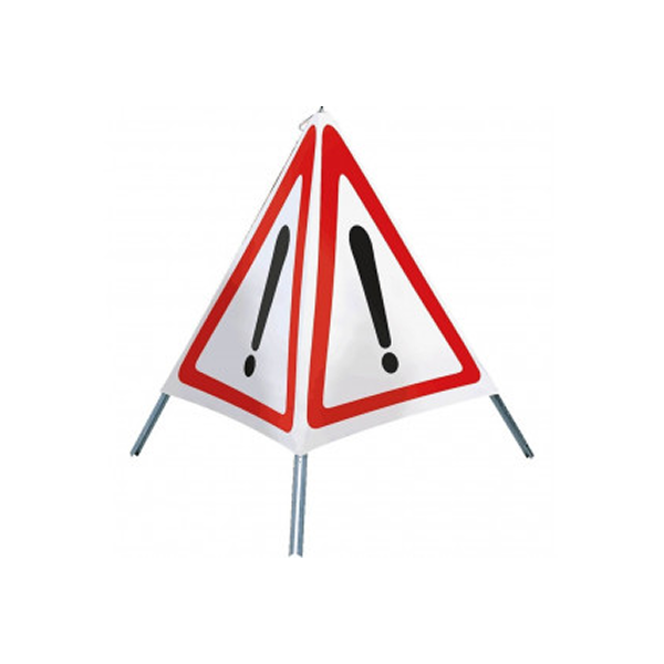 Faltsignal (Triopan) «Vorsicht» 60 cm