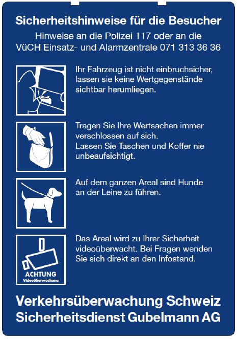 Präventionstafel VüCH