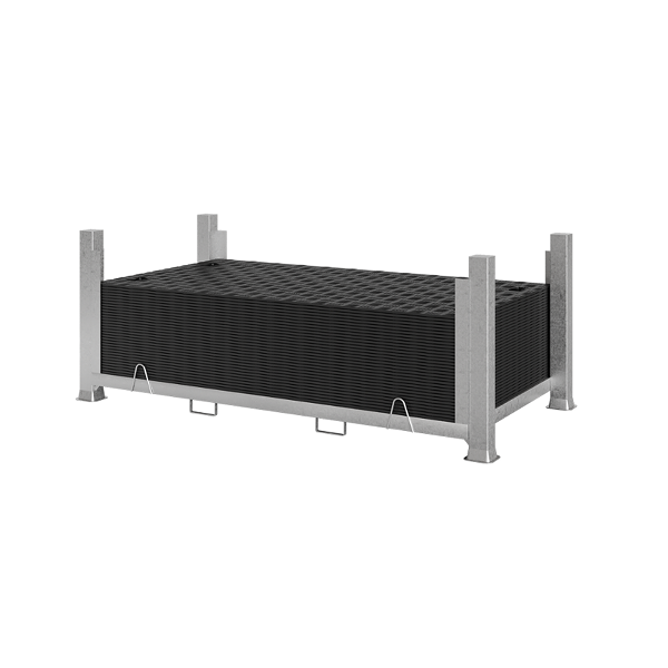 Lagerbarelle für Schwerlastplatten