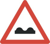 Unebene Fahrbahn 74 cm