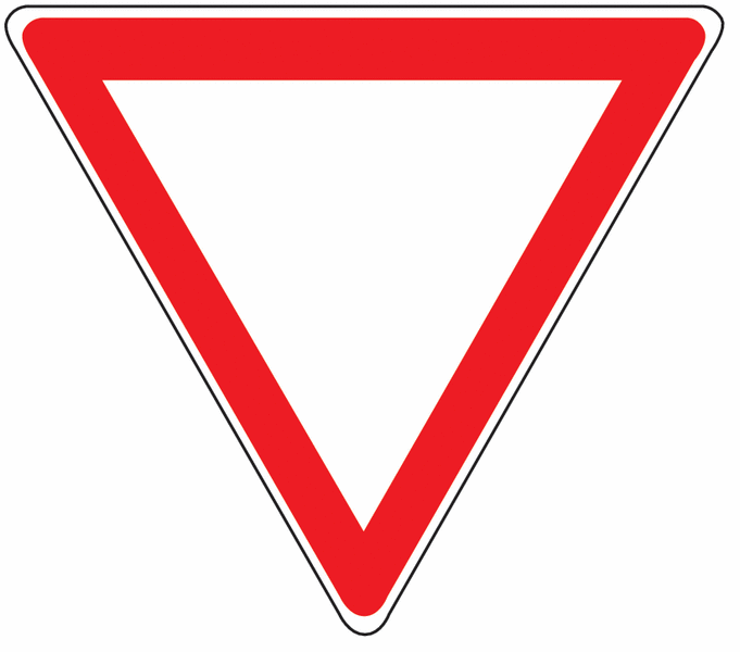 Signal "Kein Vortritt"