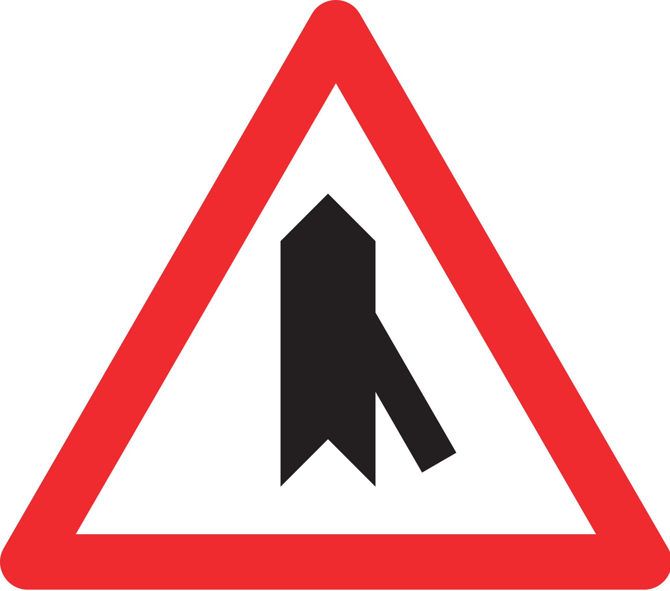 Einfahrt von rechts 50 cm