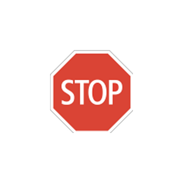 Signaltafel «Achteck»