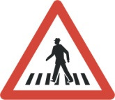 Fussgängerstreifen 50 cm