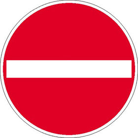 Signal "Verbot Einfahrt"