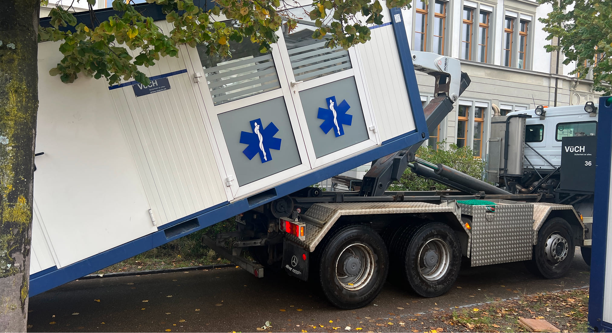 Sanitätsposten am Jahrmarkt St. Gallen