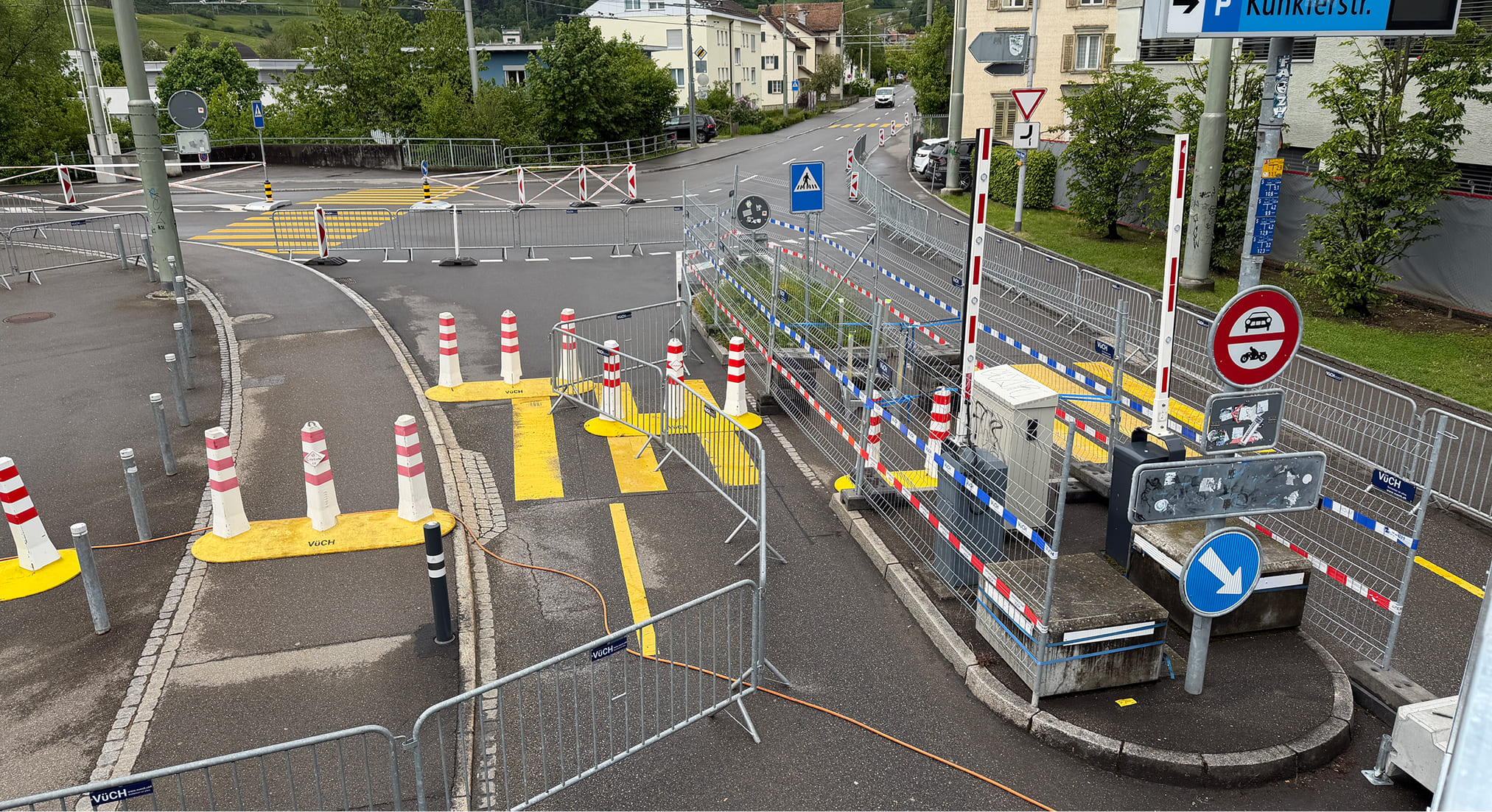 Streckensicherheit am Auffahrtslauf St. Gallen