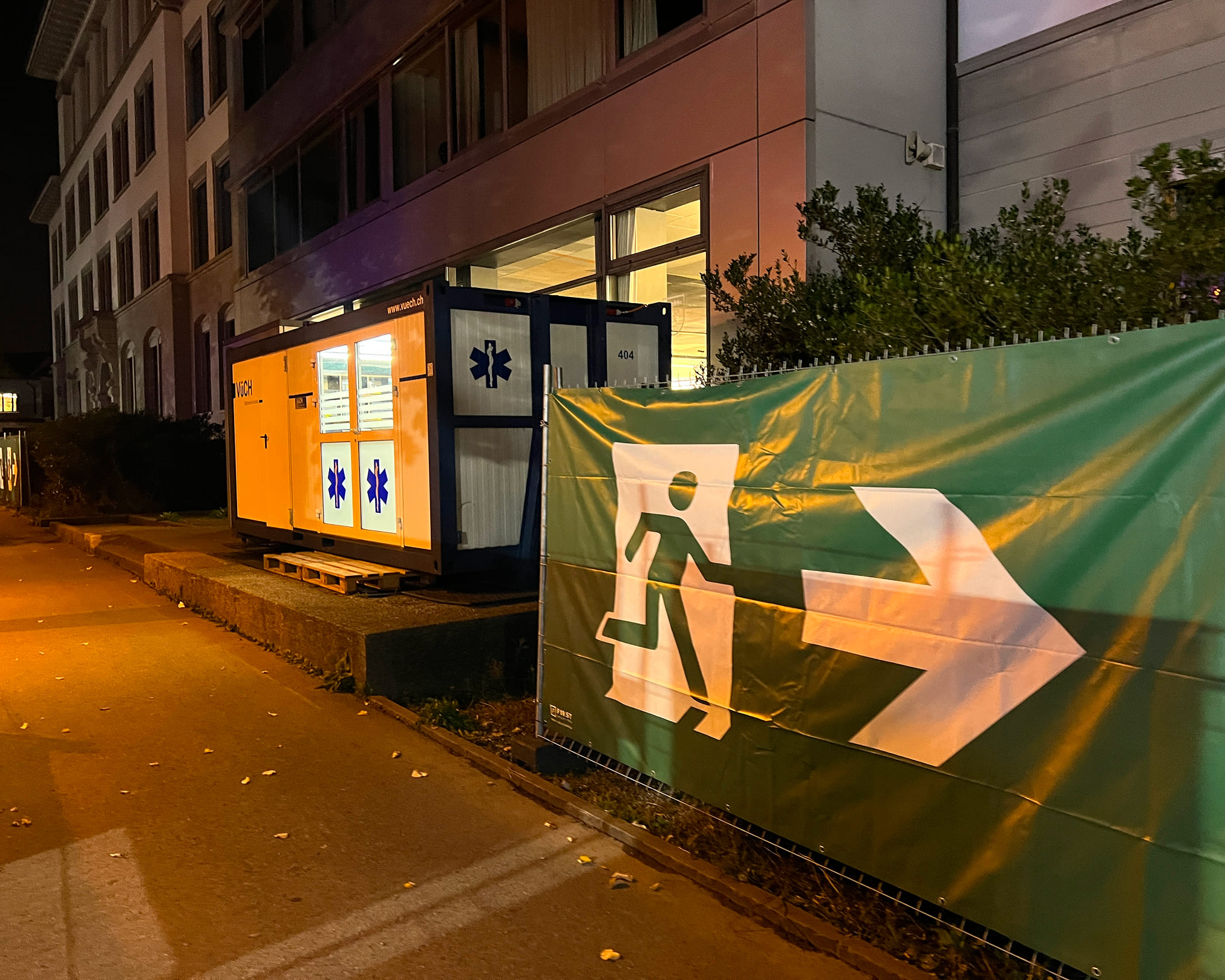 Sanitätsposten am Jahrmarkt St. Gallen