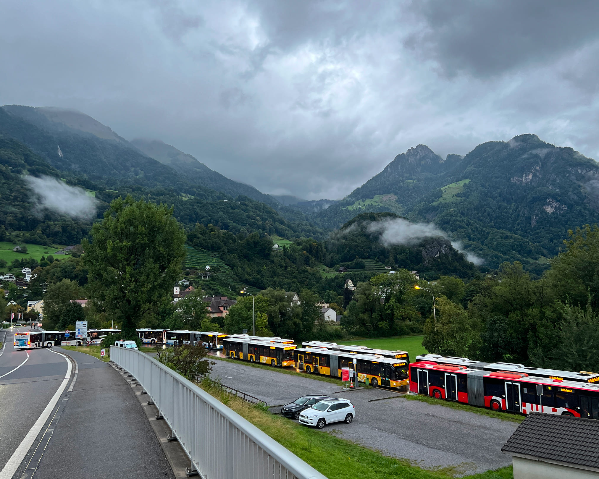 Verkehrslenkung am ESAF Glarnerland+