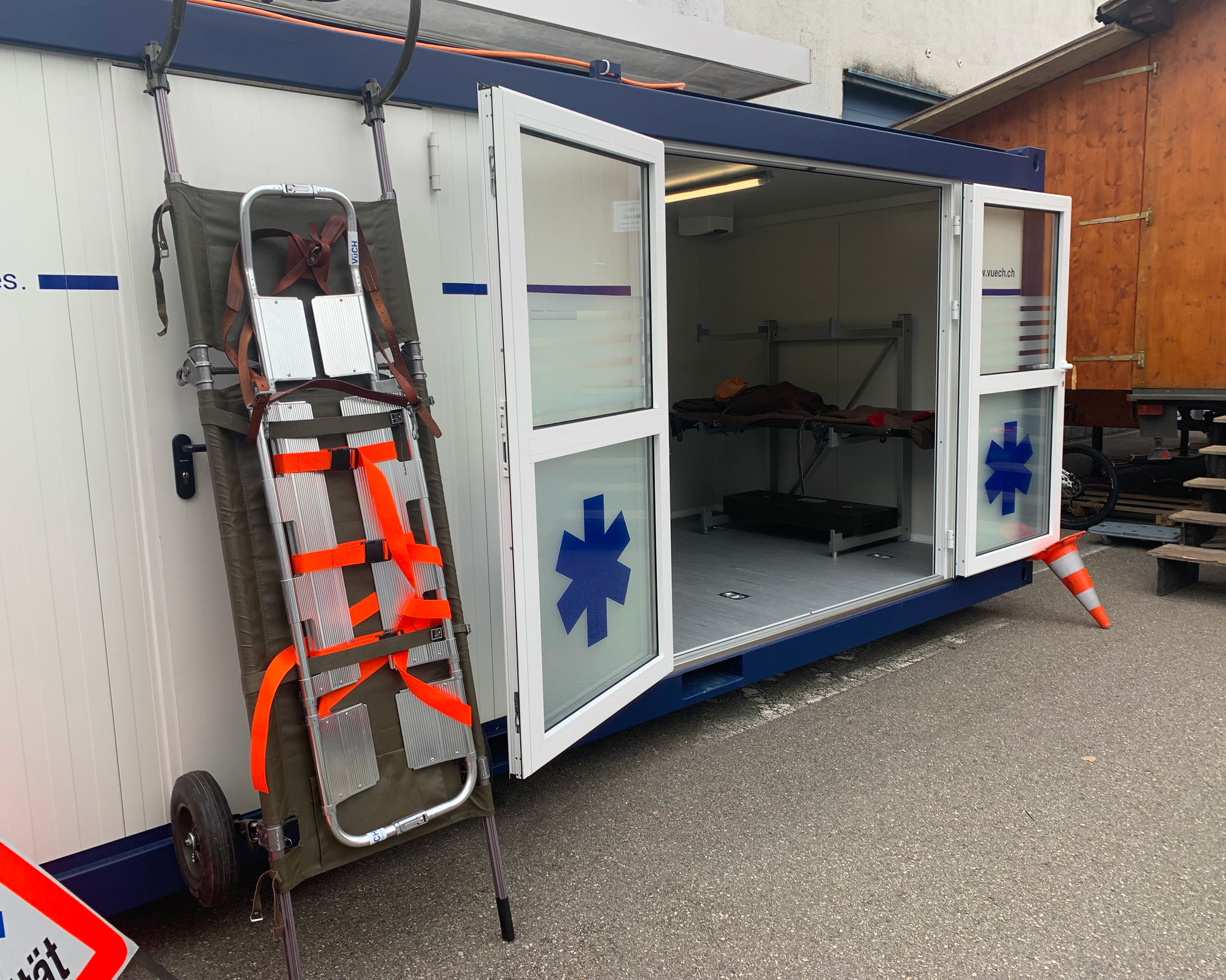 Sanitätsposten am Jahrmarkt St. Gallen