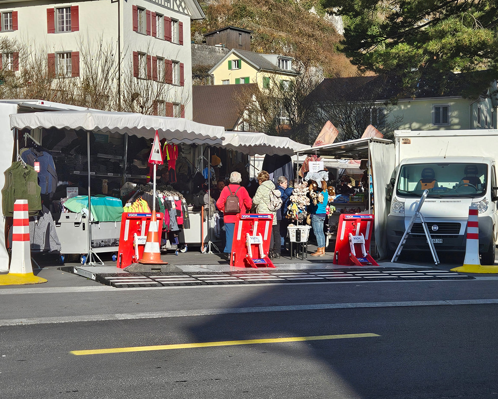 Zufahrtsschutz am Thomasmarkt Weesen